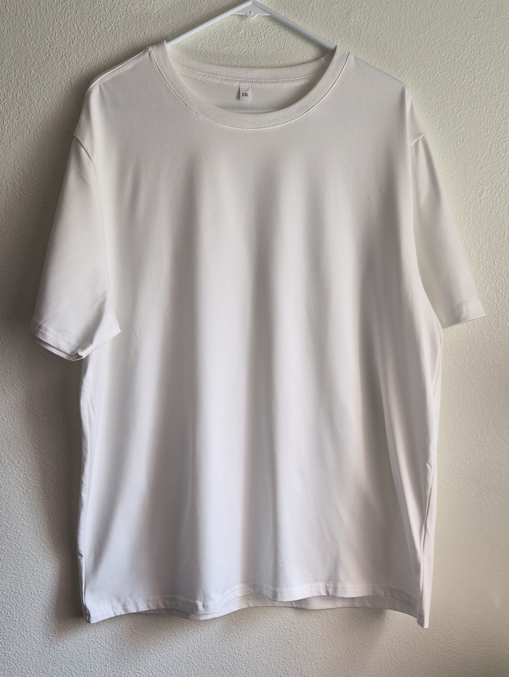 White Boxy T Shirt Size XXL